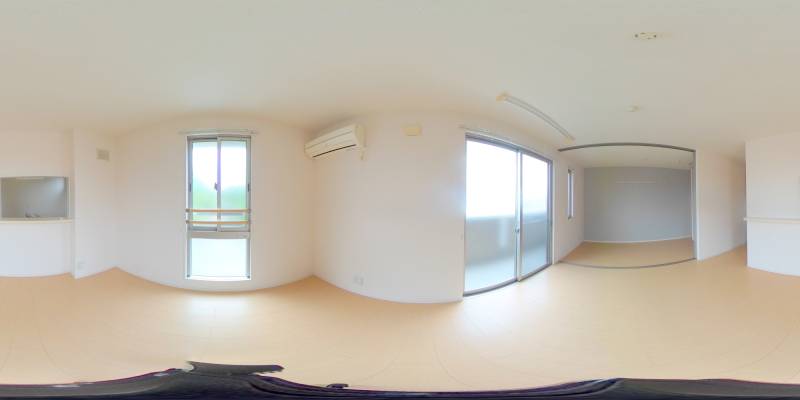 パノラマ画像洋室