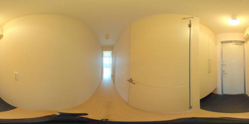 パノラマ画像玄関