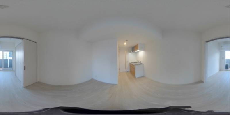 パノラマ画像リビング