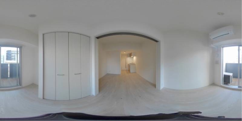 パノラマ画像洋室