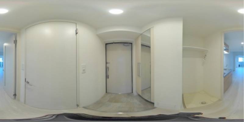 パノラマ画像玄関