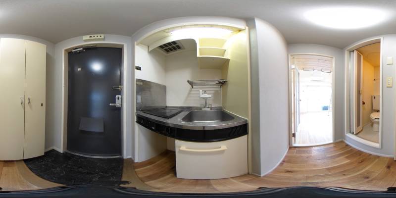 パノラマ画像キッチン