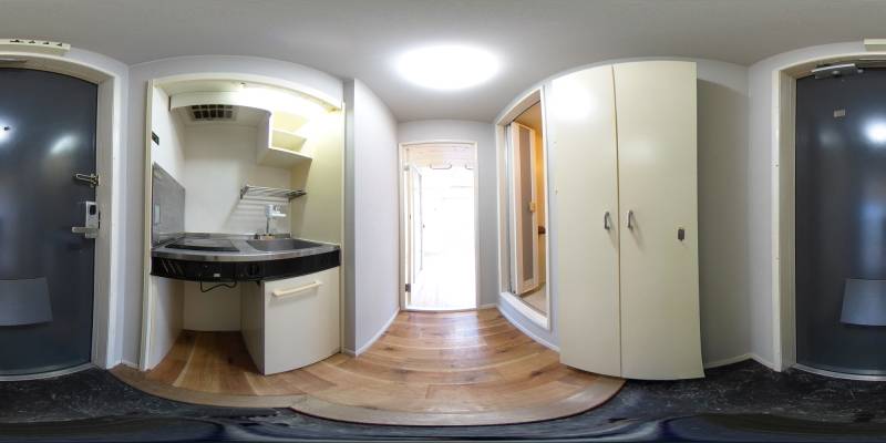 パノラマ画像玄関