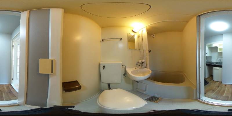 パノラマ画像トイレ