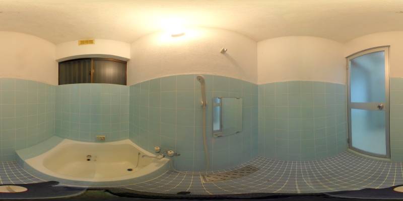 パノラマ画像バスルーム