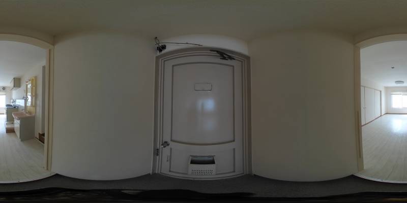 パノラマ画像玄関