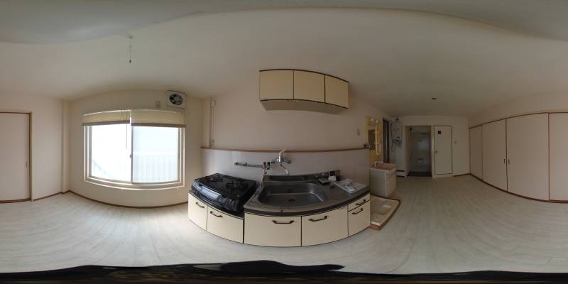 パノラマ画像キッチン