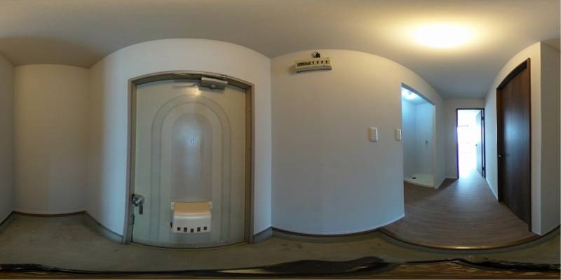 パノラマ画像玄関