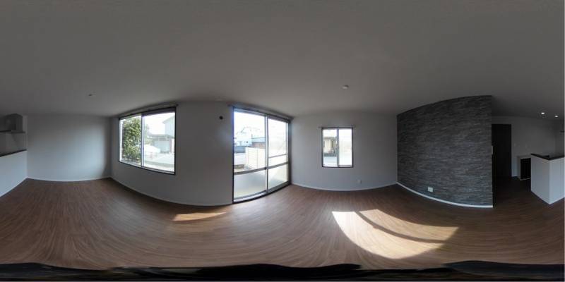 パノラマ画像リビング