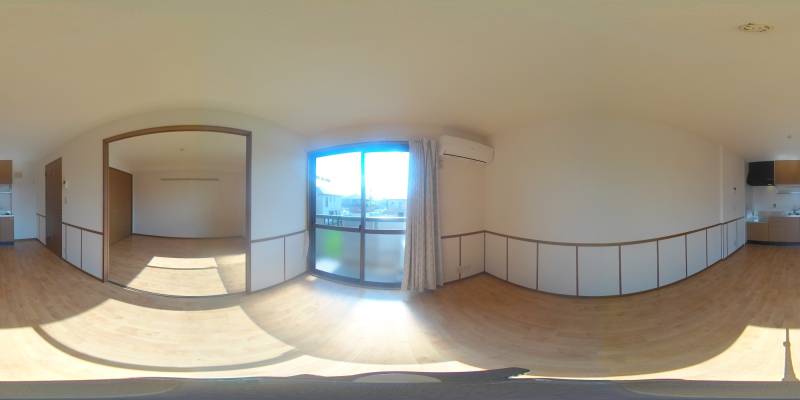 パノラマ画像リビング