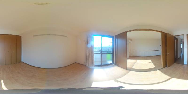 パノラマ画像洋室