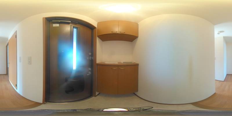 パノラマ画像玄関