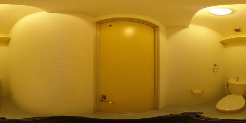 パノラマ画像トイレ