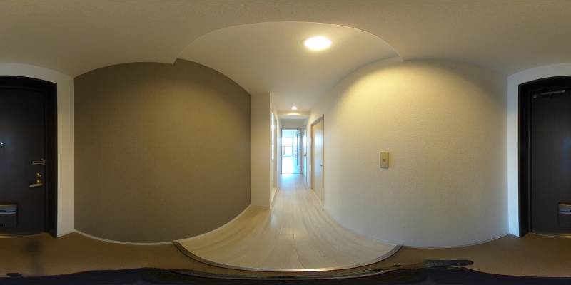 パノラマ画像玄関