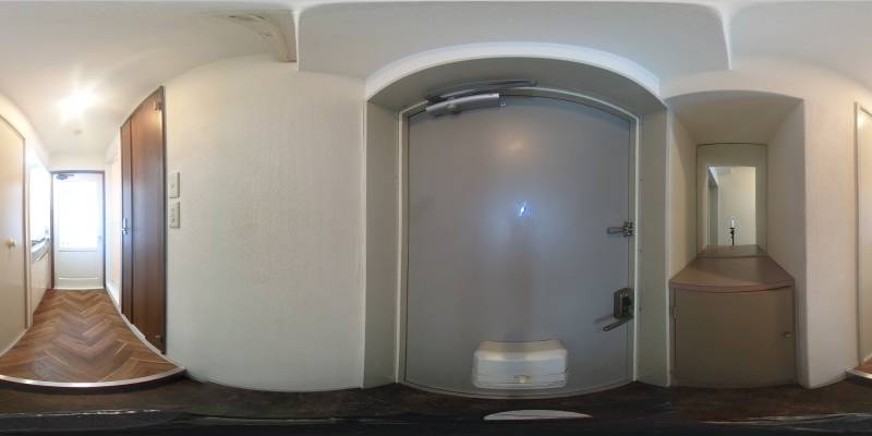 パノラマ画像玄関