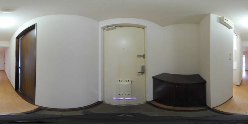 パノラマ画像玄関