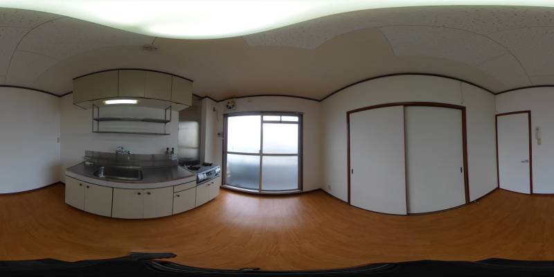 パノラマ画像リビング