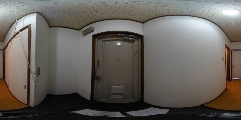 パノラマ画像玄関