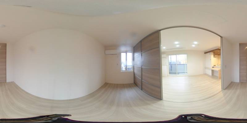 パノラマ画像洋室