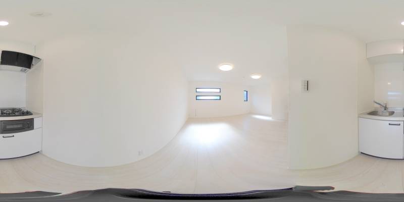 パノラマ画像キッチン