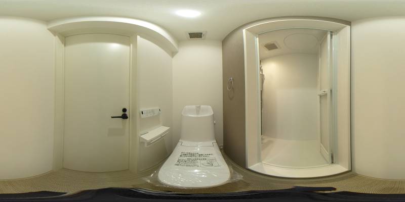 パノラマ画像トイレ