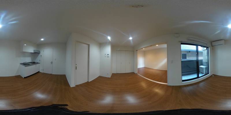 パノラマ画像リビング