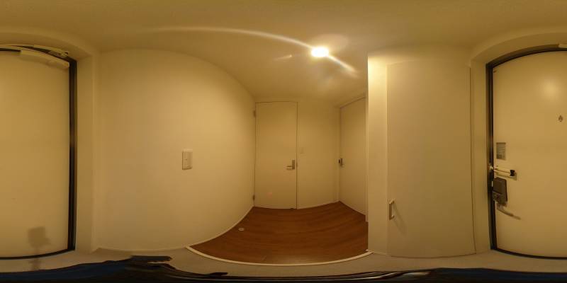 パノラマ画像玄関