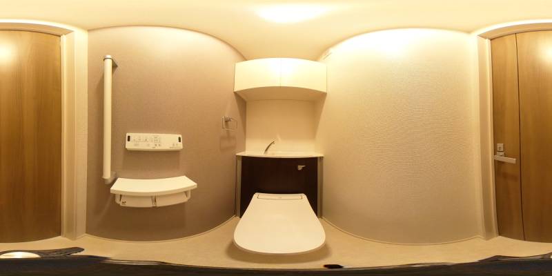パノラマ画像トイレ