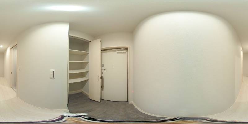 パノラマ画像玄関