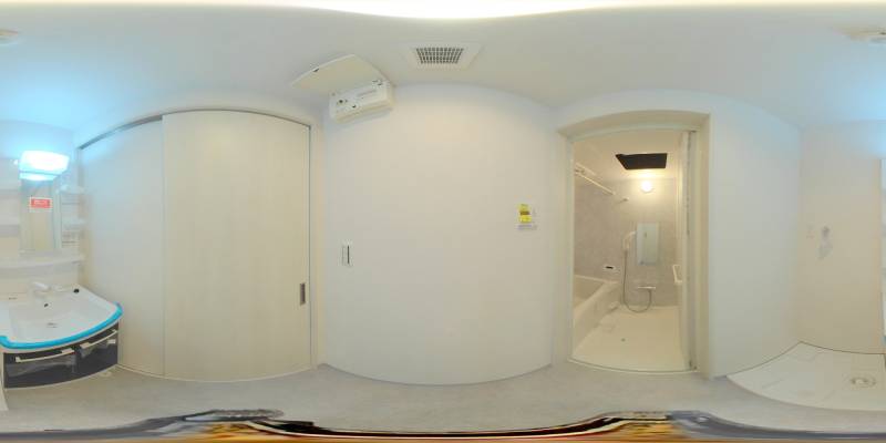 パノラマ画像洗面所