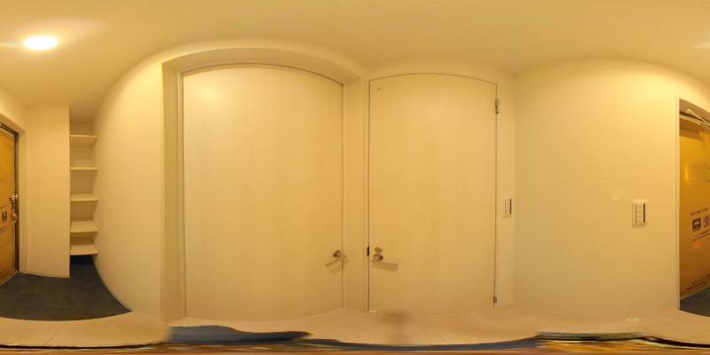 パノラマ画像玄関