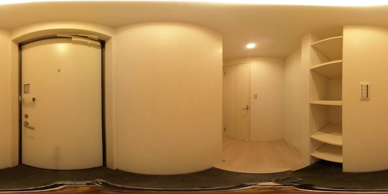 パノラマ画像玄関