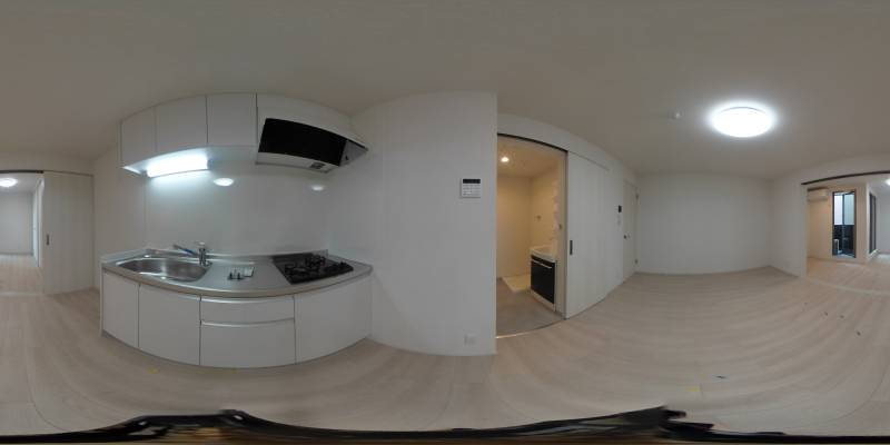 パノラマ画像キッチン