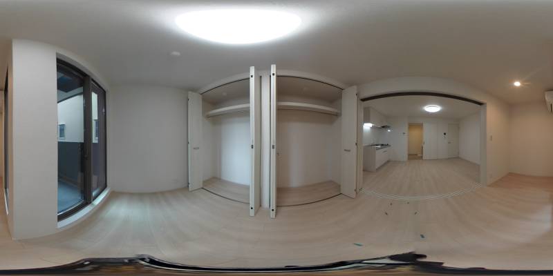 パノラマ画像洋室