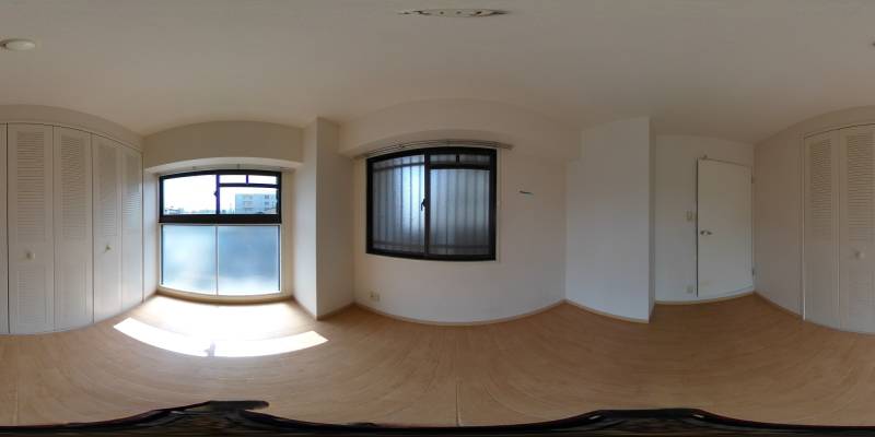 パノラマ画像洋室