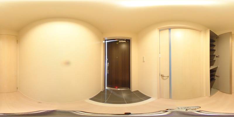 パノラマ画像玄関