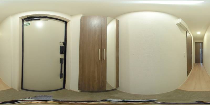 パノラマ画像玄関