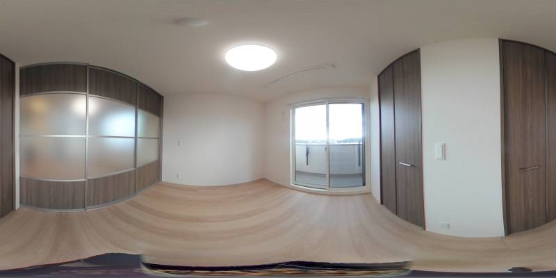 パノラマ画像洋室