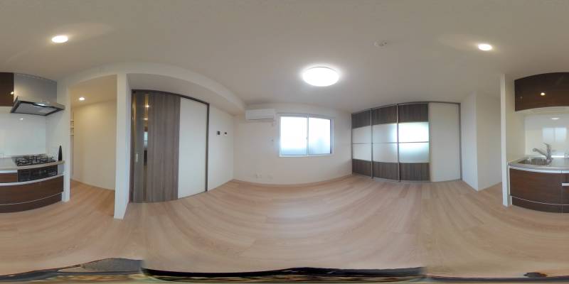 パノラマ画像キッチン