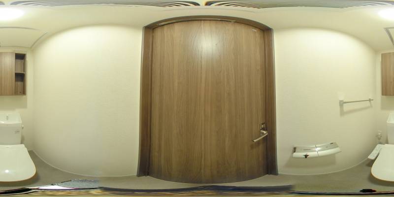 パノラマ画像トイレ