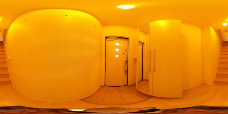 パノラマ画像玄関