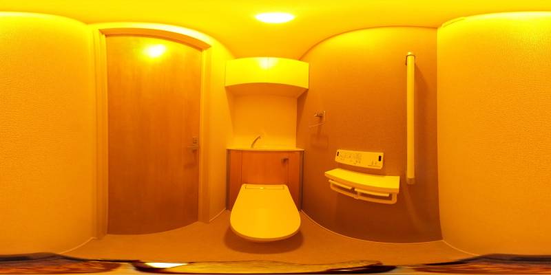 パノラマ画像トイレ