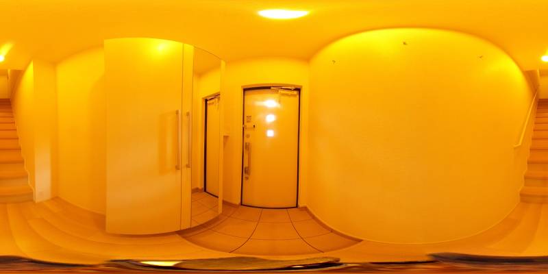 パノラマ画像玄関