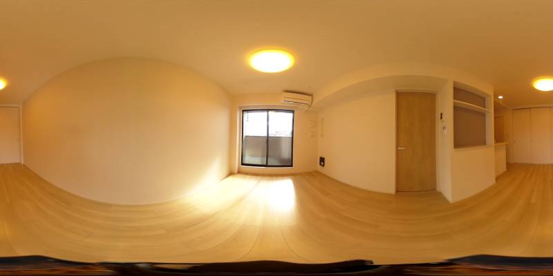 パノラマ画像リビング