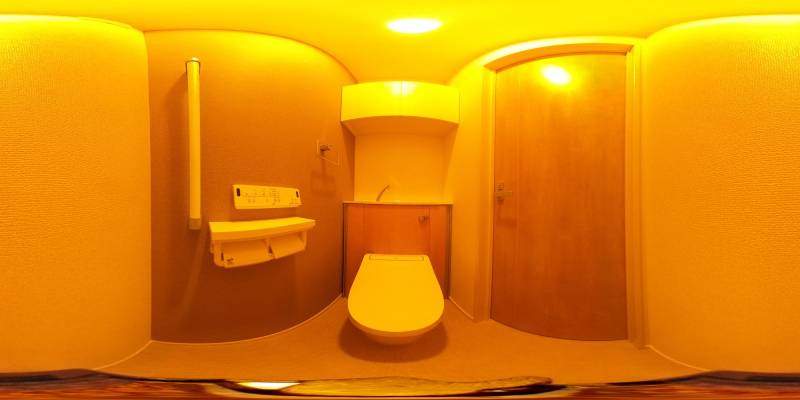 パノラマ画像トイレ