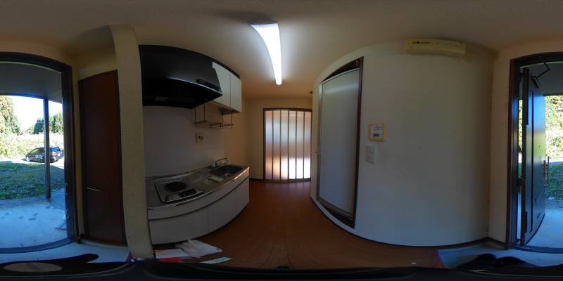 パノラマ画像玄関