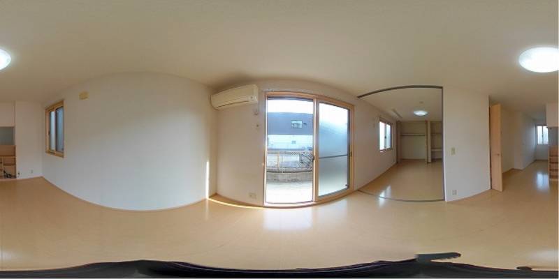 パノラマ画像リビング