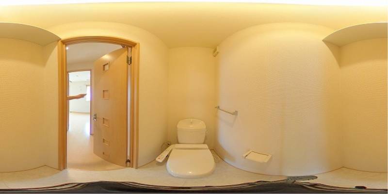 パノラマ画像トイレ