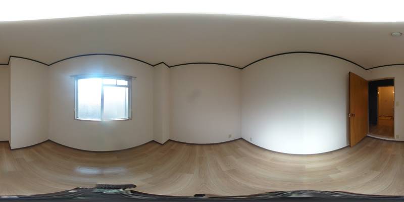 パノラマ画像洋室