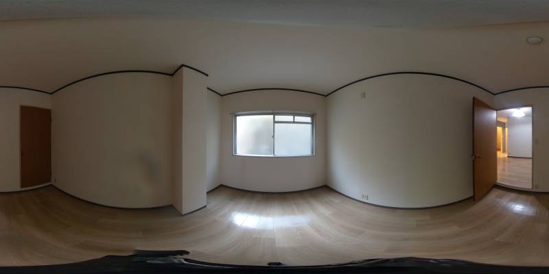 パノラマ画像洋室